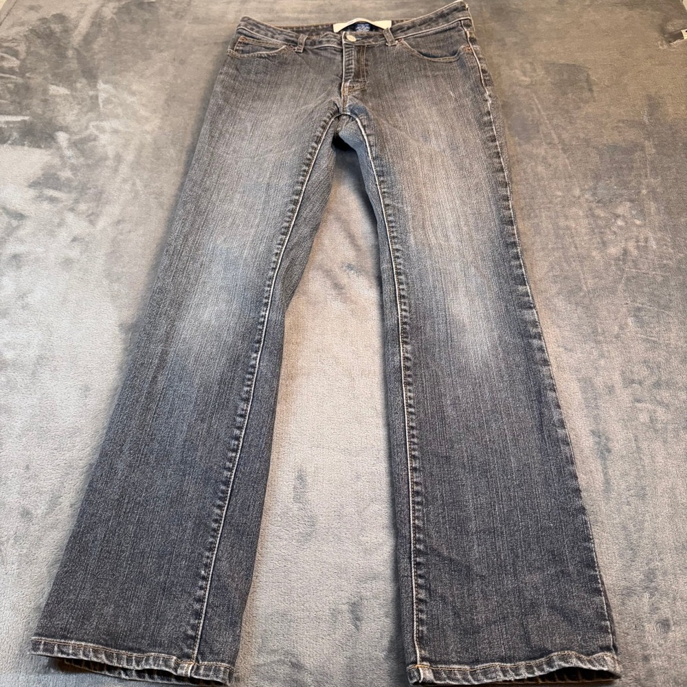 Gap Boot Cut Stretch Jeans Womens 6R Gray/Blue Denim Pants 30x29.5" Western